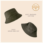 Bob classique en coton pour l'été – Chapeau de soleil léger en coton