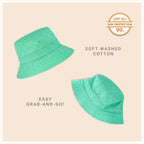 Bob classique en coton pour l'été – Chapeau de soleil léger en coton