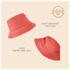 Bob classique en coton pour l'été – Chapeau de soleil léger en coton