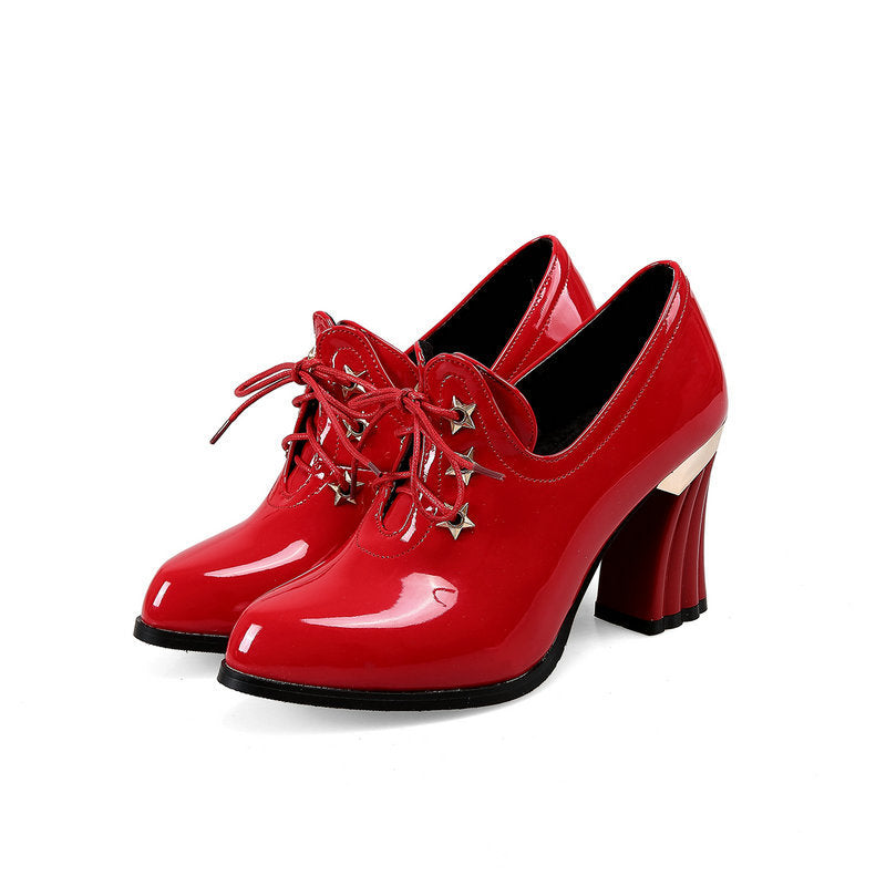 Bottes Martin à talons épais pour femmes - Style polyvalent