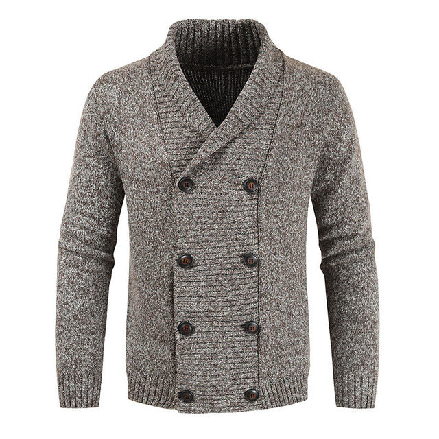 Gilet cardigan à capuche pour homme, coupe ajustée
