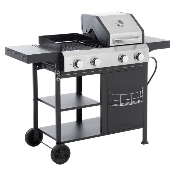 Combinaison grill et plaque de cuisson