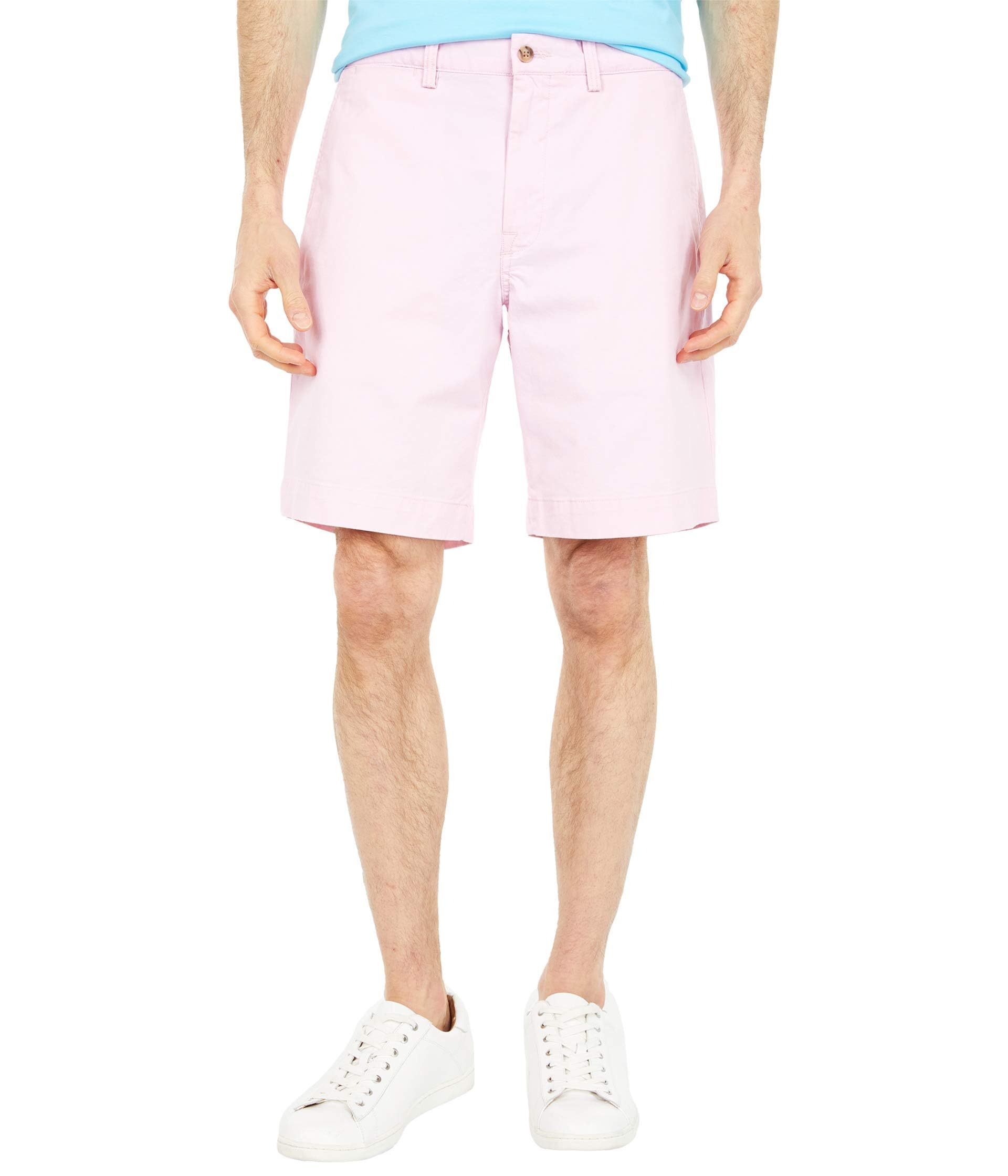 Short chino stretch coupe classique POLO RALPH LAUREN rose caramel taille 42