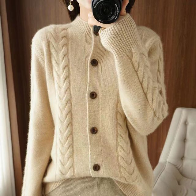 Gilet cardigan ample et décontracté pour femme, idéal pour l'automne