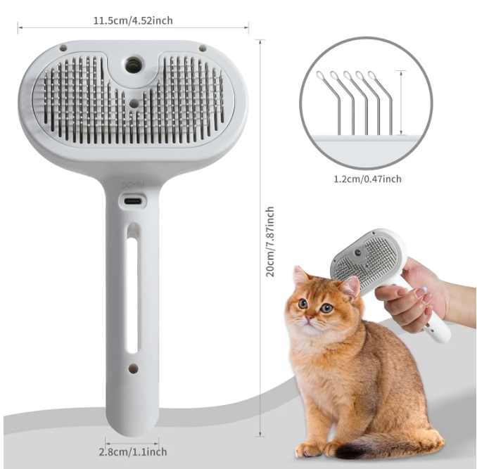 Brosse à poils d'animaux