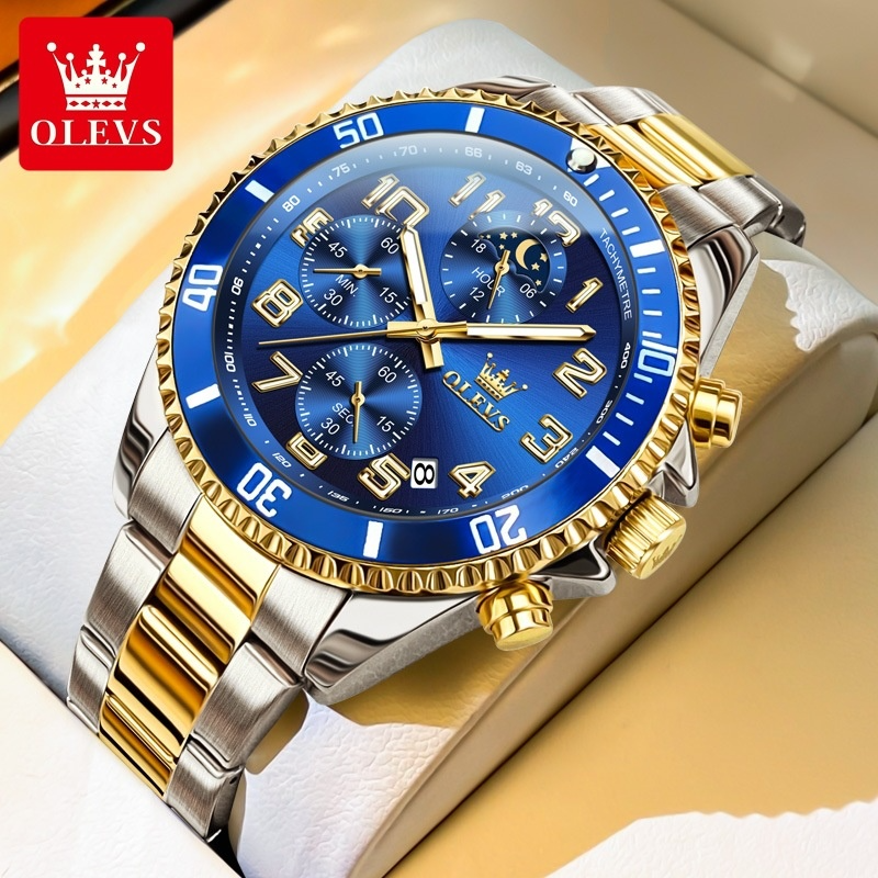 Montre multifonction pour homme