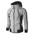 Gilet de sport zippé à capuche pour homme