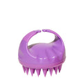 Brosse à shampoing en silicone pour le nettoyage et le massage du cuir chevelu