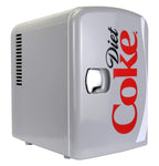 Mini Réfrigérateur/chauffe-plats Coca-Cola Gris