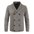 Gilet cardigan à capuche pour homme, coupe ajustée