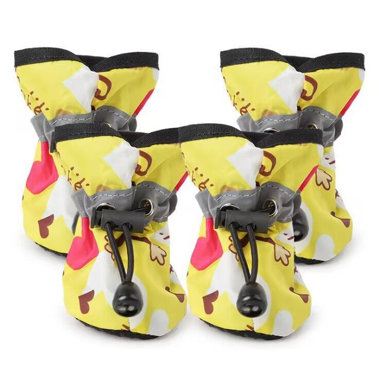 Bottines imperméables antidérapantes pour chiens