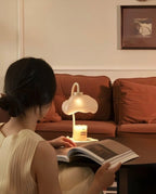 Lampe chauffe-bougie nuage mignonne et unique avec minuterie pour grandes bougies
