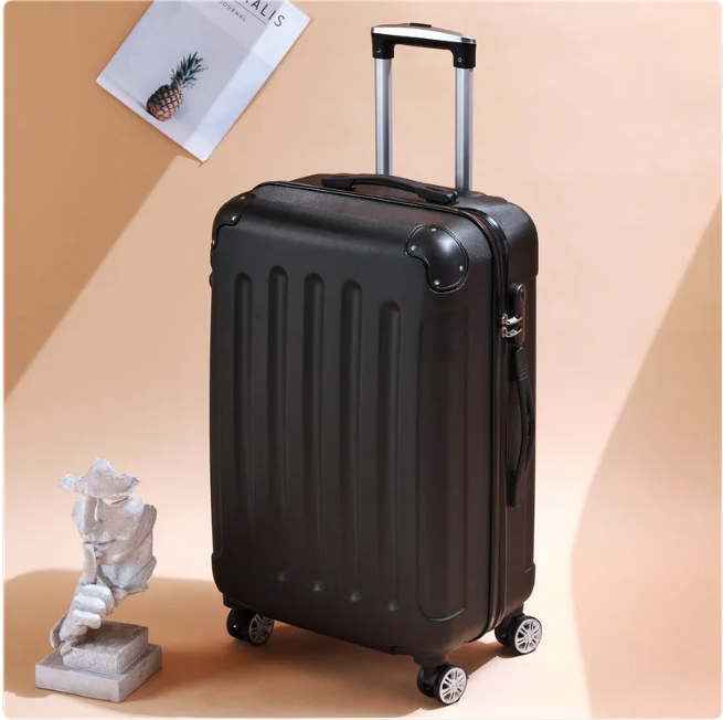 Valise trolley en cuir