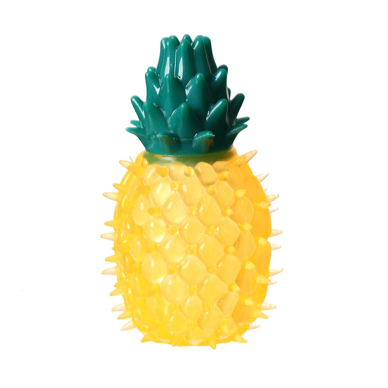 Jouet à mâcher Pet Fruit Sound Ananas et Citron