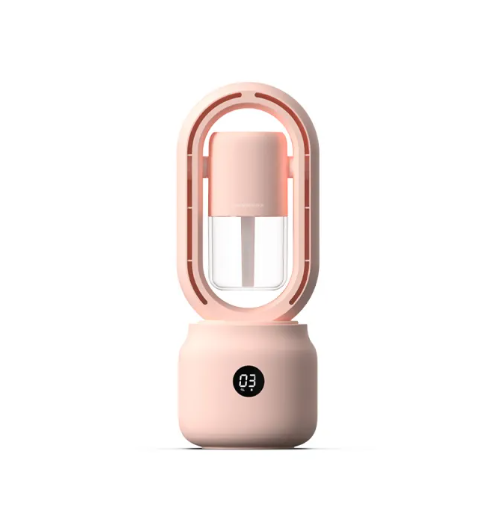 Ventilateur électrique sans pales avec brumisateur et humidificateur d'air USB (rechargeable, de table)