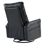 Fauteuil inclinable pivotant moderne à petite balançoire