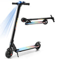 Trottinette électrique Caroma pour adultes, moteur 250 W, autonomie maximale de 25 km/h, pneus 6,5", pliable et portable, avec système de freinage (noire)