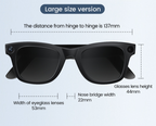 Lunettes intelligentes avec caméra IA