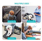 Sac de transport souple et pliable pour chats et chiens