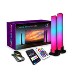 Éclairage d'ambiance LED musical WiFi pour configuration de jeu