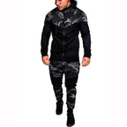 Ensemble pull à capuche slim fit pour homme