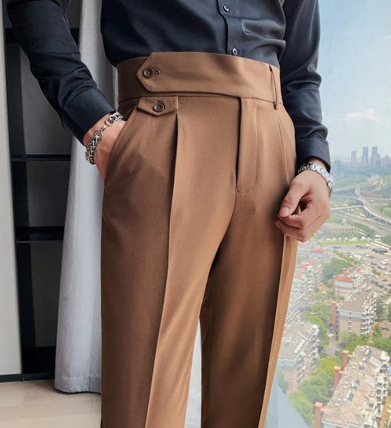 Pantalons décontractés d'affaires britanniques