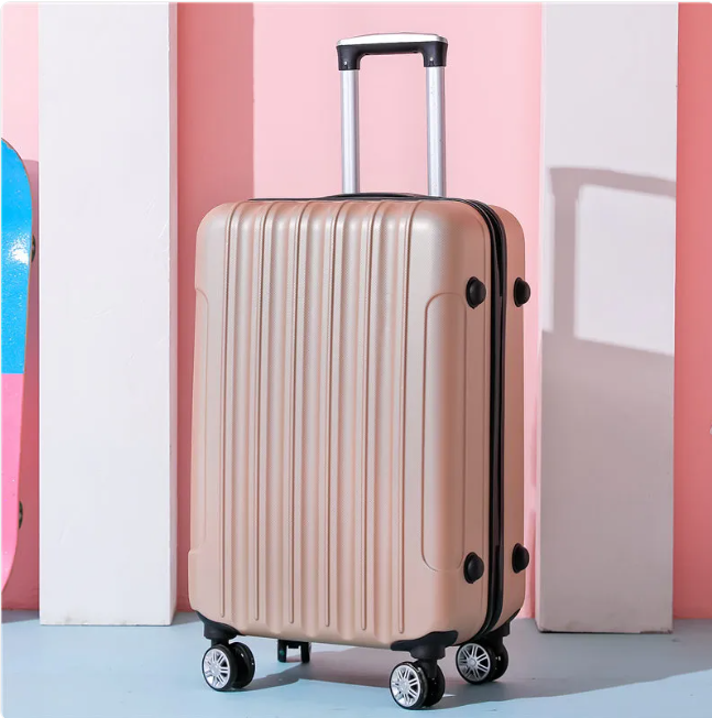 Valise trolley en cuir