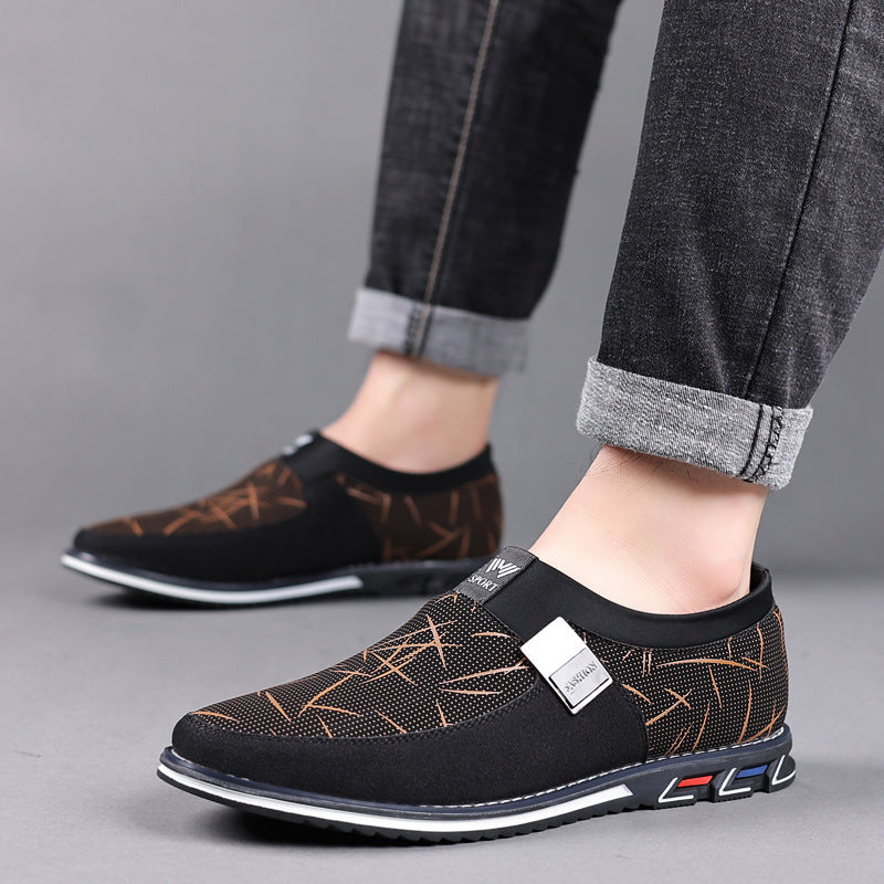 Chaussures basses décontractées pour hommes - Grande taille pour un confort optimal
