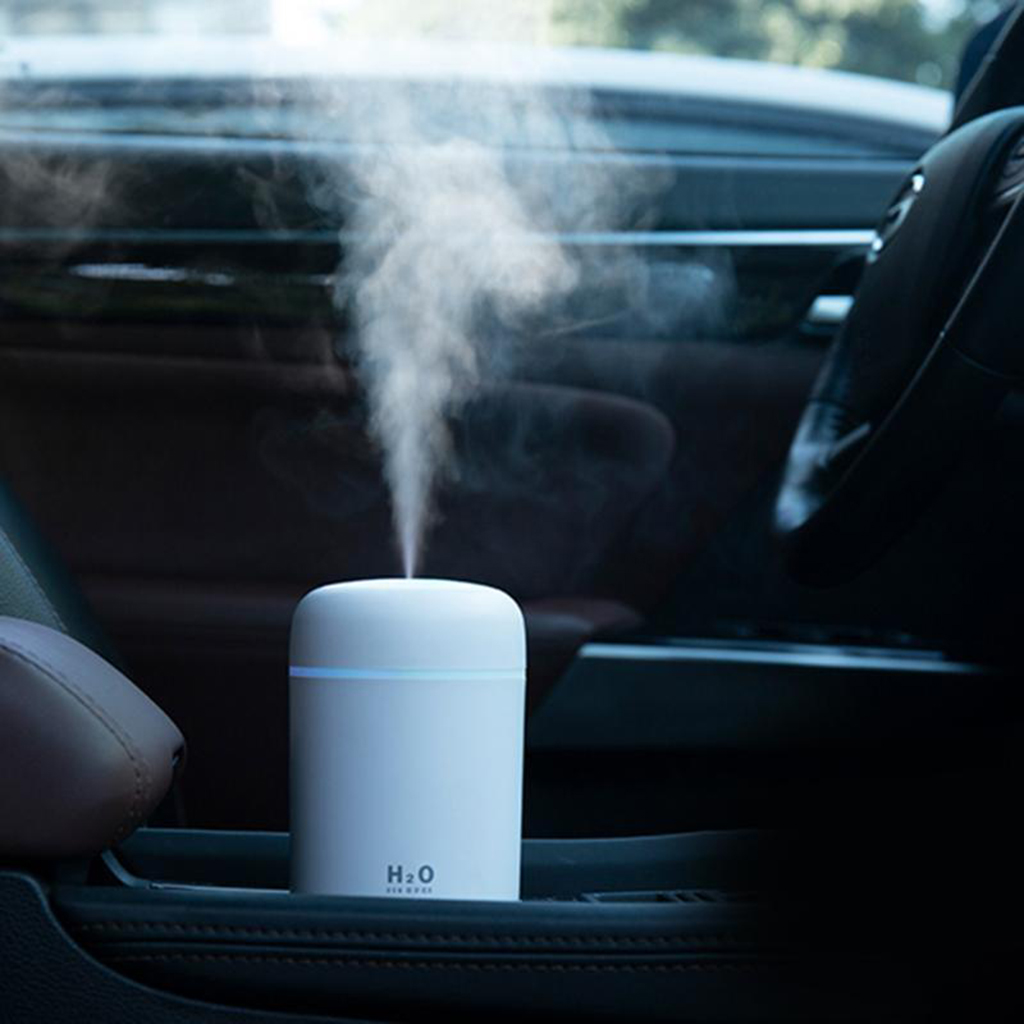 Humidificateur d'air portable et diffuseur d'huiles essentielles pour voiture et maison