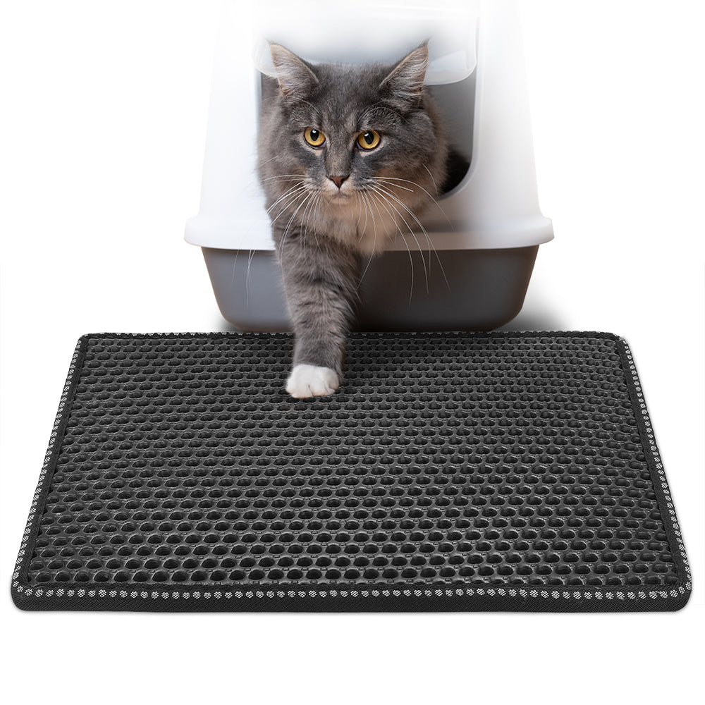 Tapis de litière pour chat