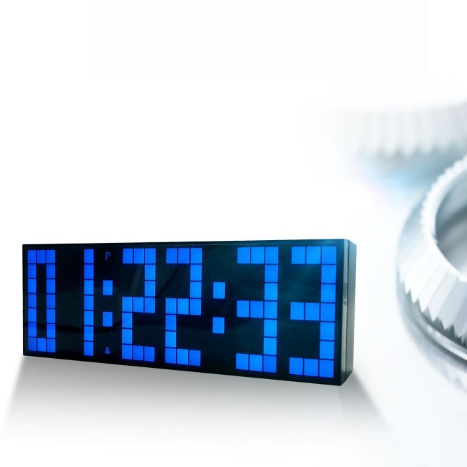 Horloge numérique LED pour la maison