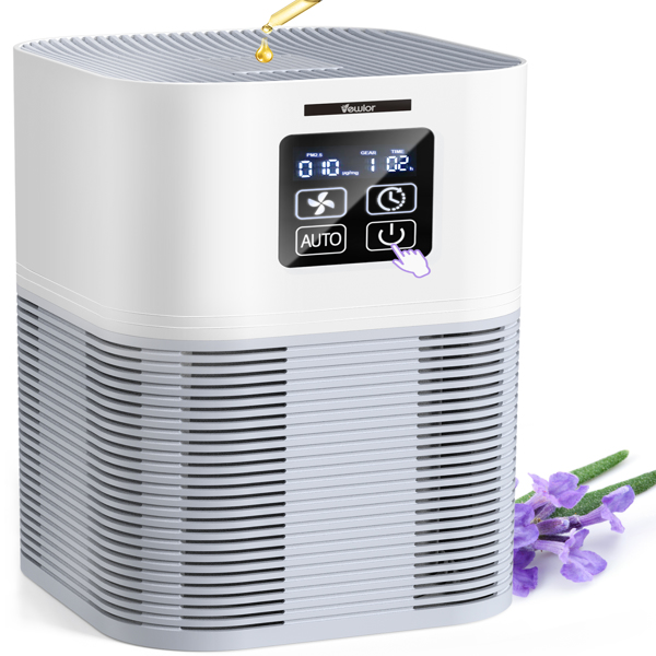 Purificateur d'air 2 en 1 avec diffuseur d'aromathérapie