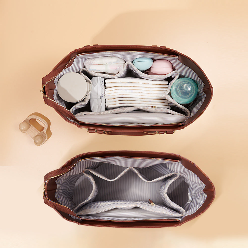 Sac fourre-tout à langer en toile