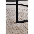 Table basse gigogne moderne avec plateau en marbre