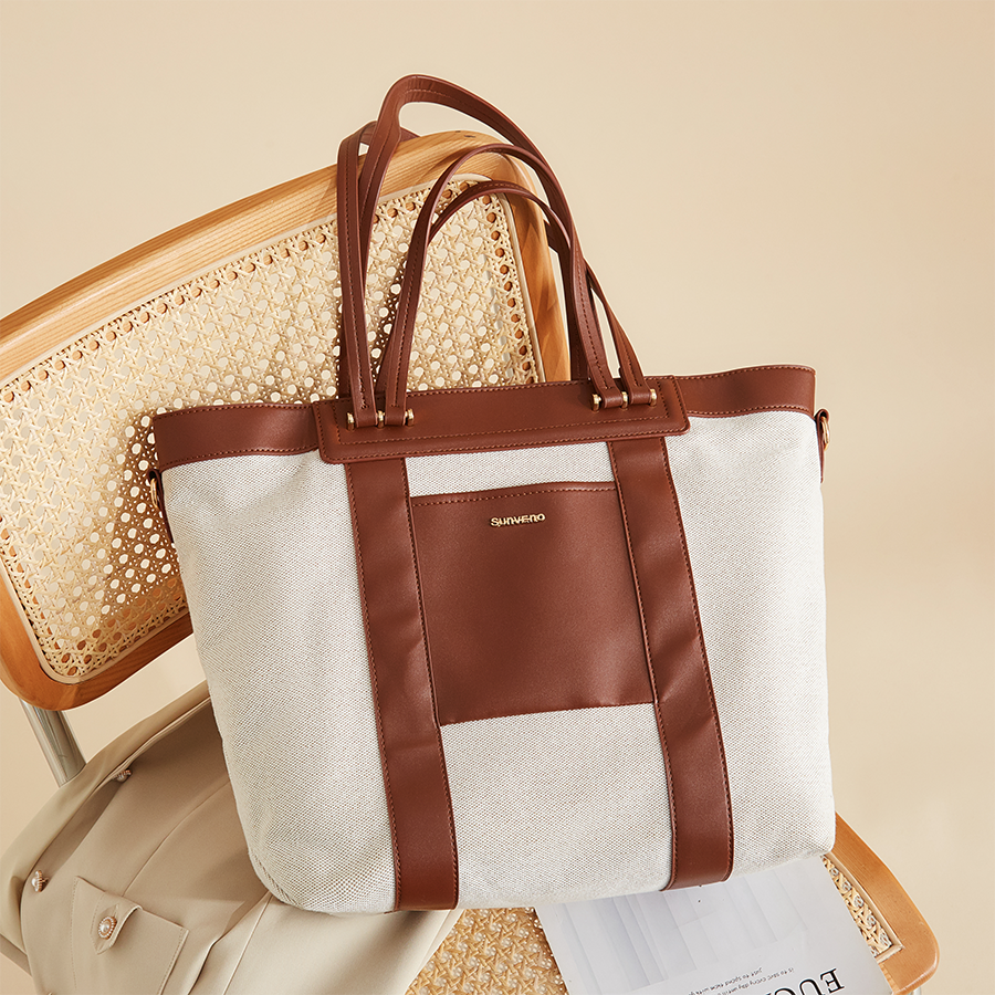 Sac fourre-tout à langer en toile