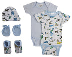 Coffret de naissance 5 pièces pour bébé garçon