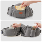 Porte-bébé ergonomique 3 en 1 avec siège de hanche