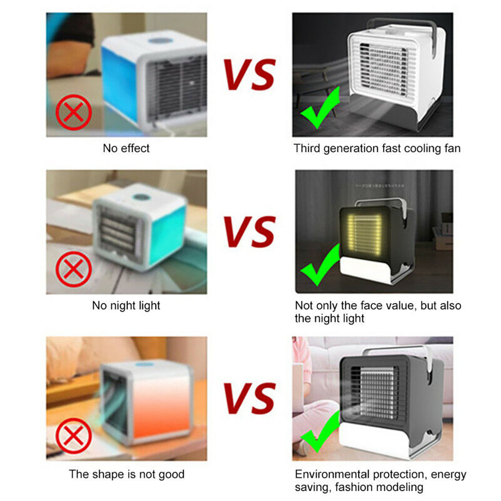 Mini climatiseur ventilateur à ions négatifs USB