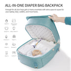 Sac à dos à langer portable