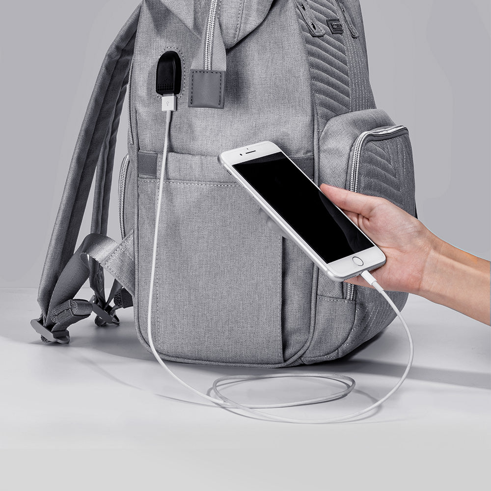 Sac à langer matelassé moderne