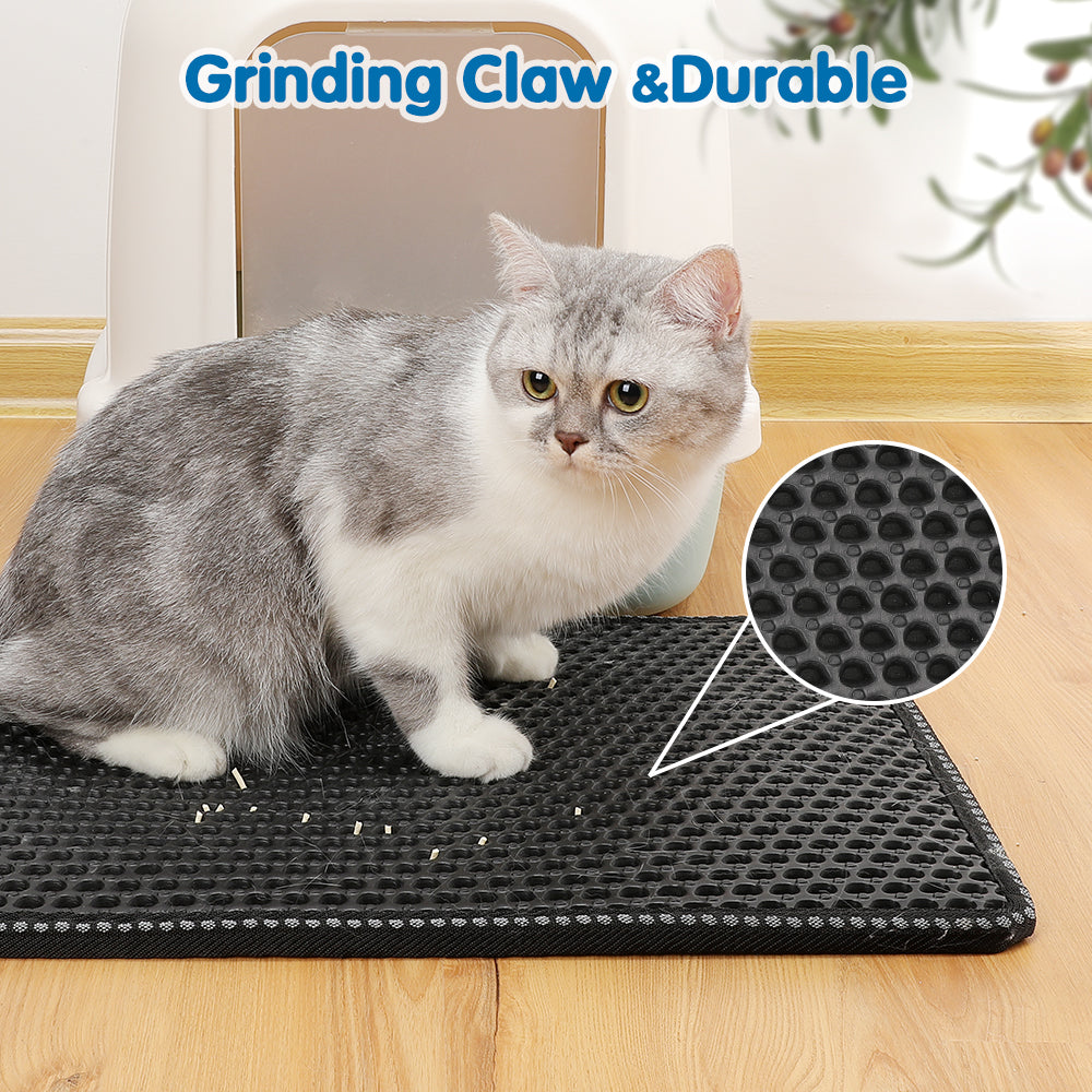 Tapis de litière pour chat