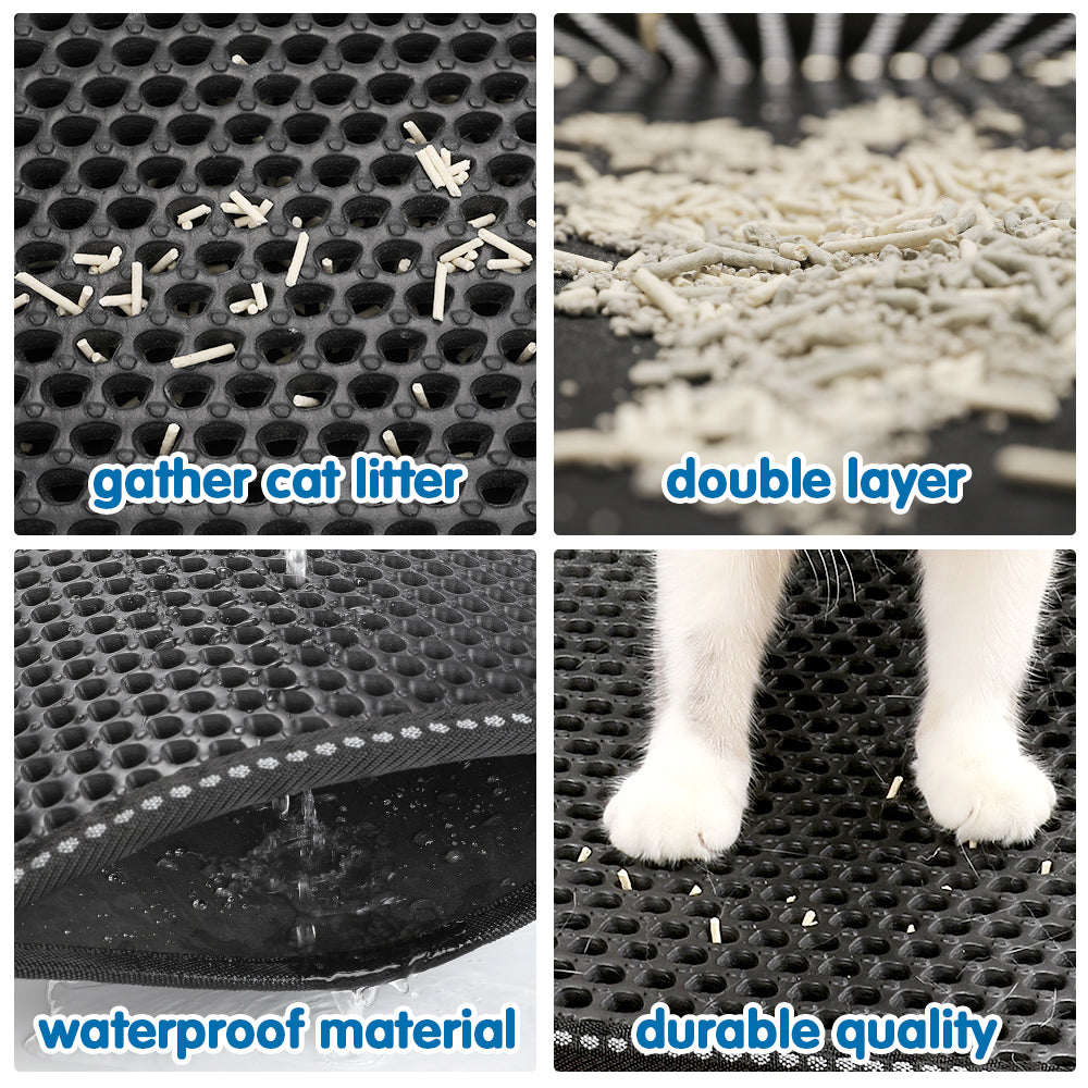 Tapis de litière pour chat
