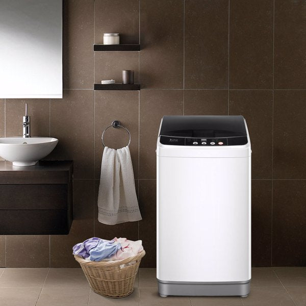 Lave-linge entièrement automatique, portable et compact, avec essorage