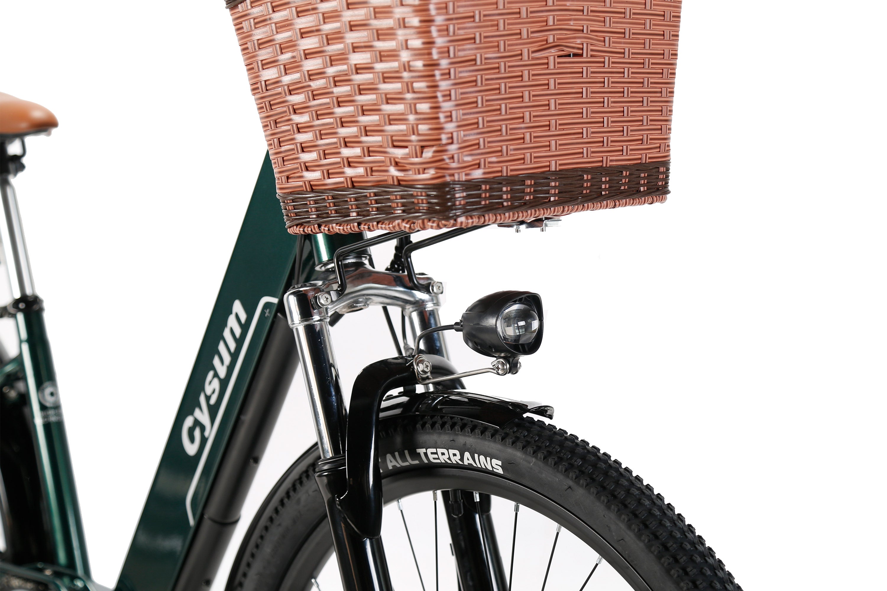 Vélo électrique CYSUM Cityrun 26 pouces 250 W à cadre ouvert pour femmes