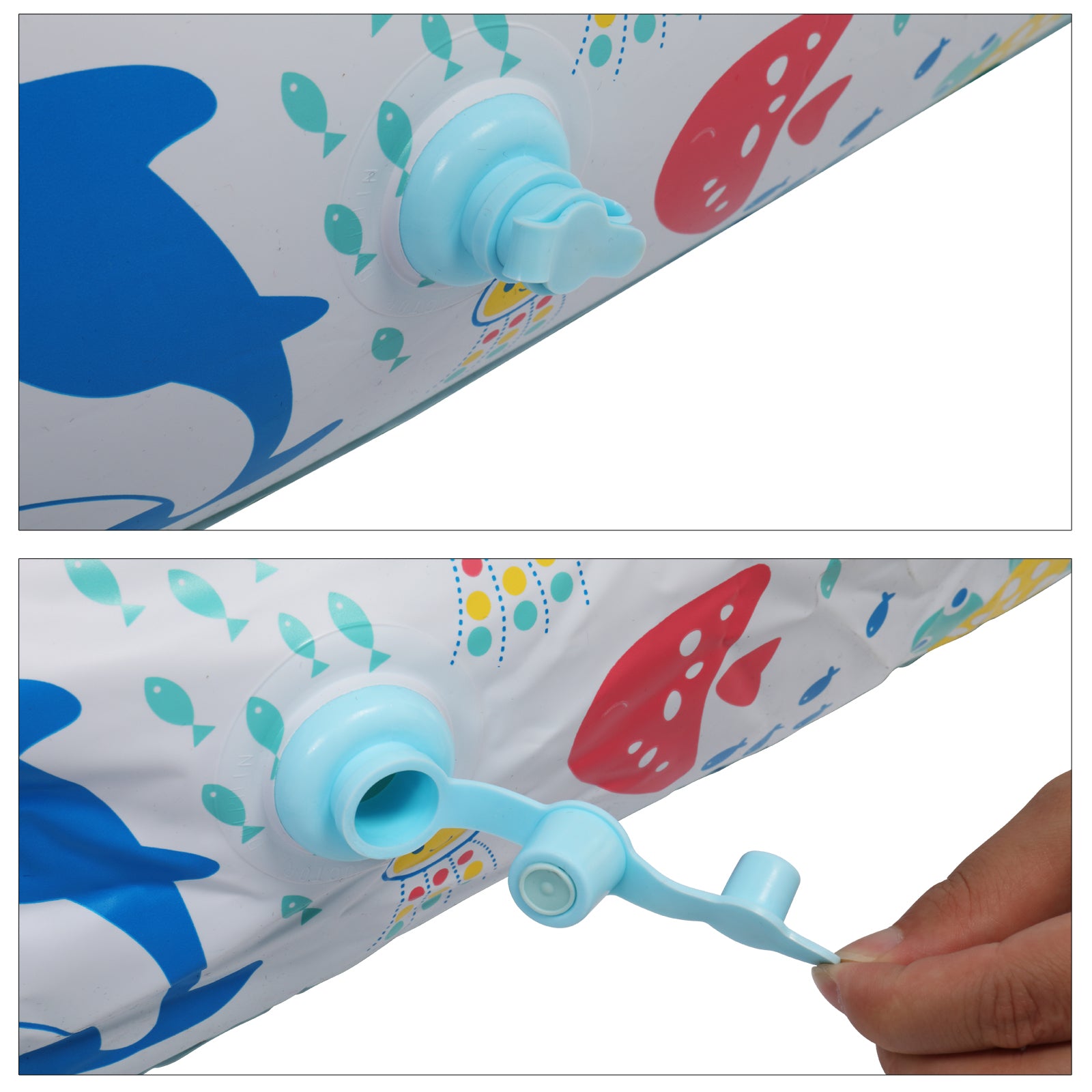 Piscine gonflable pour enfants de 150 cm x 110 cm x 60 cm