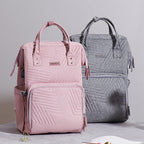 Sac à dos matelassé pour bébé à langer