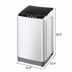 Lave-linge entièrement automatique, portable et compact, avec essorage