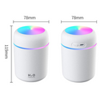 Humidificateur d'air portable et diffuseur d'huiles essentielles pour voiture et maison