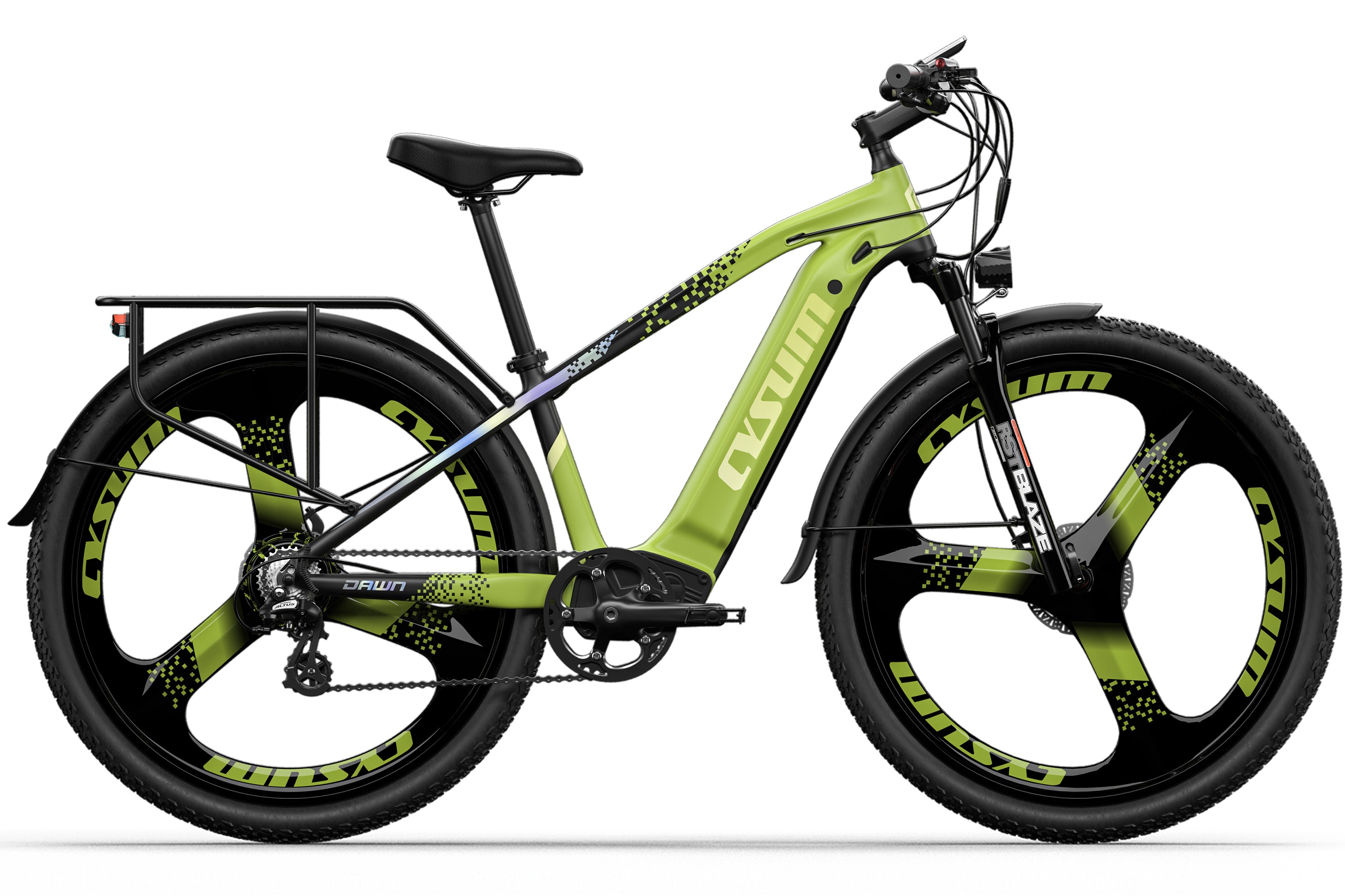 Vélo électrique urbain CYSUM en aluminium - Roues en magnésium de 29 pouces, 500 watts