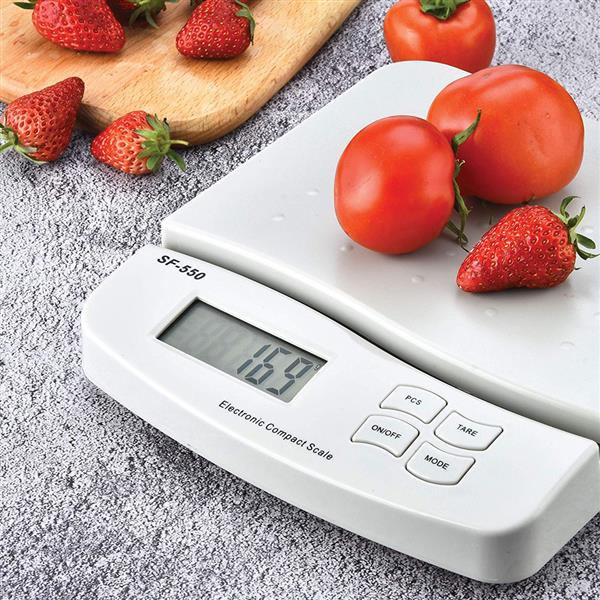 Balance de cuisine numérique SF-550 25 kg/1 g avec piles
